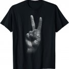 Best Peace Sign T Shirt - Two Fingers Peace Art Gift