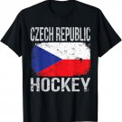 Czech Republic Hockey, Czech Flag T-Shirt