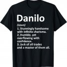 DANILO Definition Personalized Name Funny Birthday Gift Idea T-Shirt