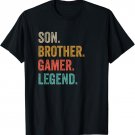 Gaming Gifts For Teenage Boys 8-16 Years Old Gamer T-Shirt