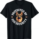 Protected by GSD Security German Shepherd Dog T-Shirt