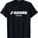 I Love Paris France J'adore Paris Womens T-Shirt