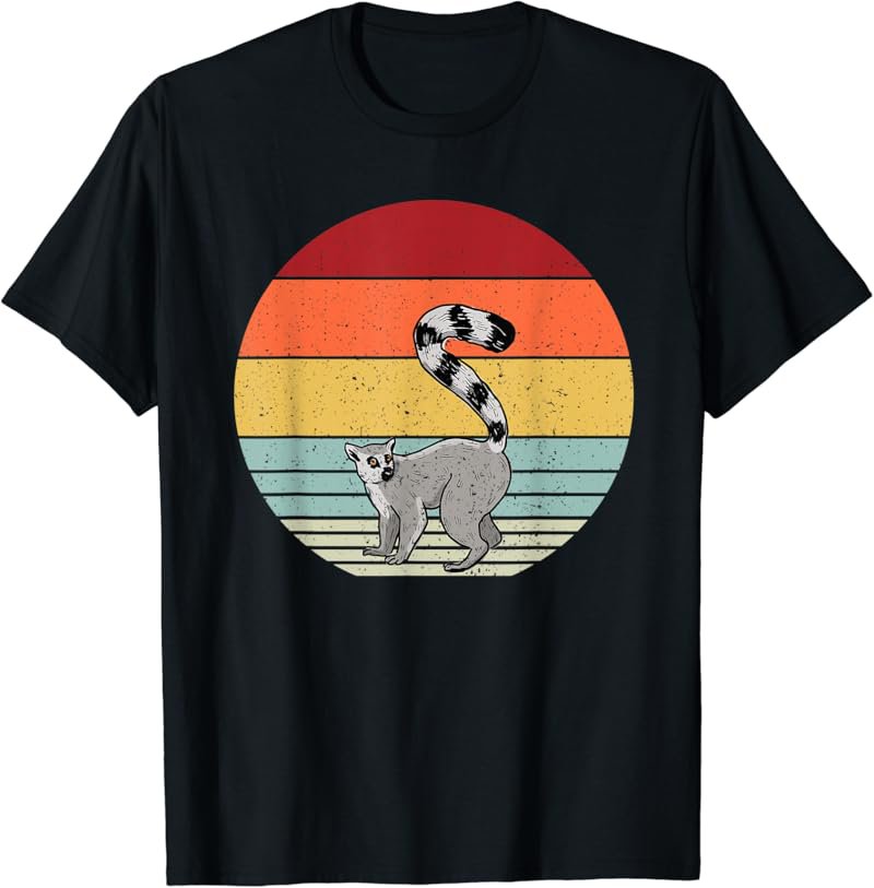 Great Lemur Gift Ring Tailed Lemur T-Shirt