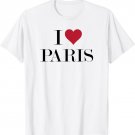 I Love Heart Paris France T-Shirt
