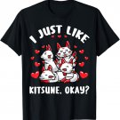 Kitsune Anime Japanese Fox Kawaii T-Shirt