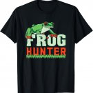 Frog Hunter I Frog-Catcher Amphibian Lovers T-Shirt