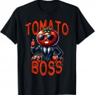 Funny Tomato Boss Tomato Lovers I Love Tomatoes T-Shirt