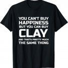 Funny Pottery T Shirt for ceramics artists & clay Potters
