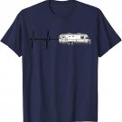 Beautiful Retro Airstream camping trailer tee for adults T-Shirt