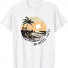 Cape San Blas Florida Palm Trees FL Vintage T-Shirt