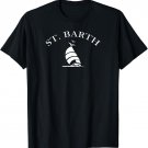 Vintage Retro St Barth Sail Boat Souvenir T-Shirt