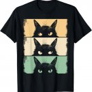 Cat Lover, Grumpy Black Kitten, Cat Mom, Cat Dad T-Shirt