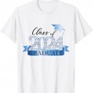 Class Of 2024 Graduate I White Blue Party Accessory T-Shirt