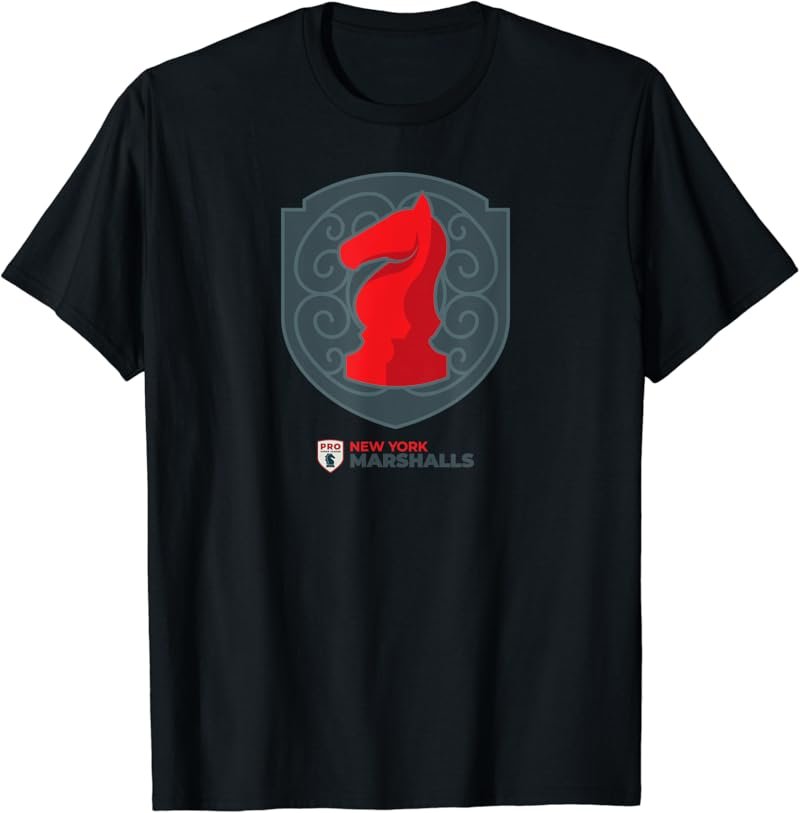 PCL New York Marshalls Logo PRO Chess League Team T-Shirt
