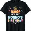 OMG It's My Nonno Birthday Happy Gift Vintage Perfect Kid T-Shirt