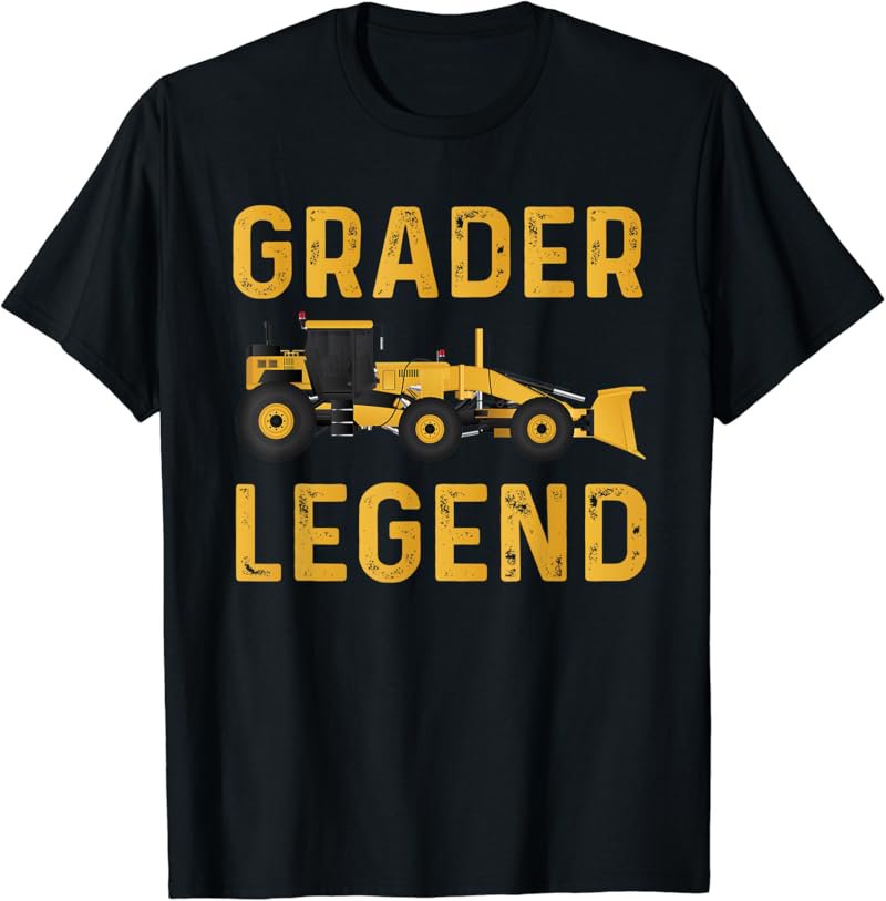 Grader Legend Apparel Motor Grader Operator T-Shirt