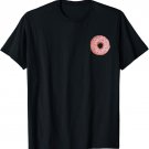 Donut Pocket Shirt Pink Sprinkle Doughnut Lovers Sweet T-Shirt