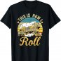 Retro Train This Is How I Roll Funny Train & Railroad Lovers T-Shirt
