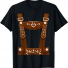 Oktoberfest Costume Halloween Lederhosen T-Shirt
