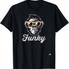 Funky Monkey - Chimpanzee with Glasses T-Shirt