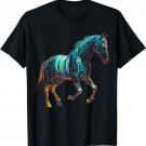 Horse artwork, animal horse T-Shirt