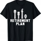 Guitare Band Retirement Plan Musik CD & Vinyl Vintage T-Shirt