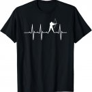 Archery Shirt Heartbeat Bow Hunting Mens Girls Boys Womens T-Shirt