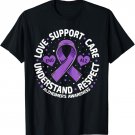 Alzheimer's Awareness END ALZ LOVE SUPPORT Alzheimer's T-Shirt
