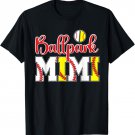 Ballpark Mimi Softball Baseball Mimi Grandma T-Shirt