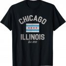 Vintage Chicago Illinois Est. 1833 Vintage T-Shirt
