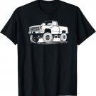 Squarebody K10 Classic truck Squarebody Nation C10 Truck T-Shirt