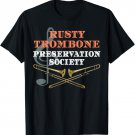 Rusty Trombone Shirt Funny Crude Adult Humor Graphic T-shirt