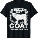 Cute Baby Goat Lover Farm Animal Lover Farmer Funny Goat T-Shirt