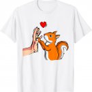 Squirrel Love Girls Women Kids T-Shirt