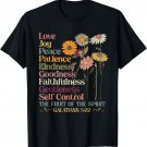 The Fruit of the Spirit Galatians Christian Cross Jesus 5 22 T-Shirt
