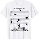 The Sound Of Silence Music And Cat Lover T-Shirt