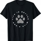 Dog Paw Print T-Shirt for Men Women Girls Kids