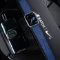 Handmade Epi Leather Watch Band for Apple Watch Series 7/6/SE/5/4/3/2/1
