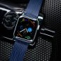 Handmade Epi Leather Watch Band for Apple Watch Series 7/6/SE/5/4/3/2/1