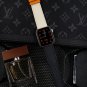 Handmade Luxury Leather Watch Band for Apple Watch Series 7/6/SE/5/4/3/2/1
