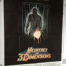 FRIDAY THE 13TH PART III - 1982 STEVE MINER 47x63