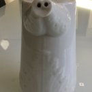 RARE AND VERY OLD SELTZER BOTTLE in HEAVY WHITE PORCELAIN French 1850s'/1900s' RARE AND VERY OLD SELTZER BOTTLE in HEAVY WHITE PORCELAIN French 1850s'/1900s'