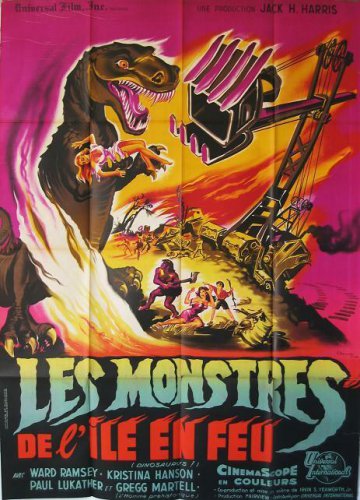 DINOSAURUS 1960 Irwin Yeaworth VERY NICE FRENCH 47x63