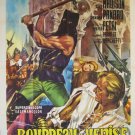 THE EXECUTIONER OF VENICE 1963 LEX BARKER 47x63  HUGE