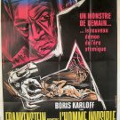 FRANKENSTEIN 1970 - Boris Karloff - 1958 - French 47x63 FRANKENSTEIN 1970 - Boris Karloff - 1958 - French 47x63