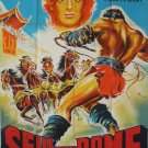 ALONE AGAINST ROME 1962 Rossana Podesta 47x63 - VERY NICE