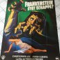 THE CURSE OF FRANKENSTEIN 1957 (RR1978) Christopher Lee 47x63 - HAMMER