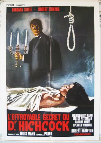 THE HORRIBLE DR HICHCOCK (Barbara Steele, 1962)  RR1975 - French 31x47