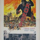 KONGA 1961 JOHN LEMONT GREAT Belgian large size 19.5x25