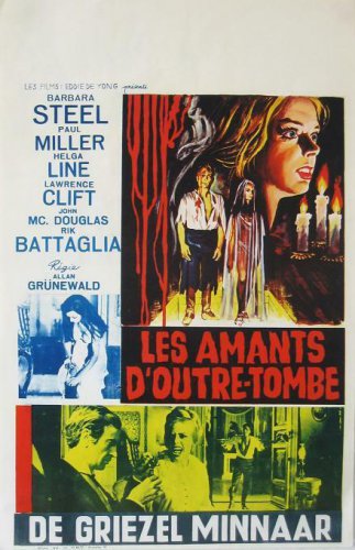 NIGHTMARE CASTLE 1965 Belgian 14x22 BARBARA STEELE